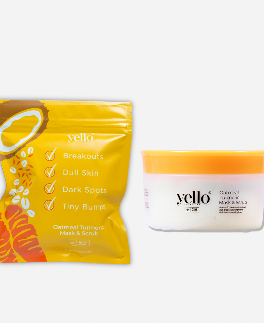 Oatmeal Turmeric Mask & Scrub Sachet