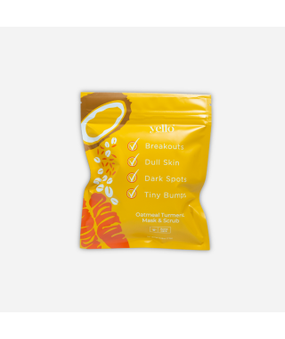Oatmeal Turmeric Mask & Scrub Sachet