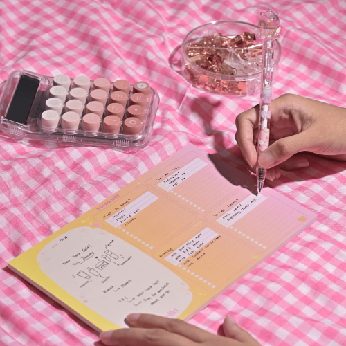 Yello Skincare 2026 Notepad To-Do List