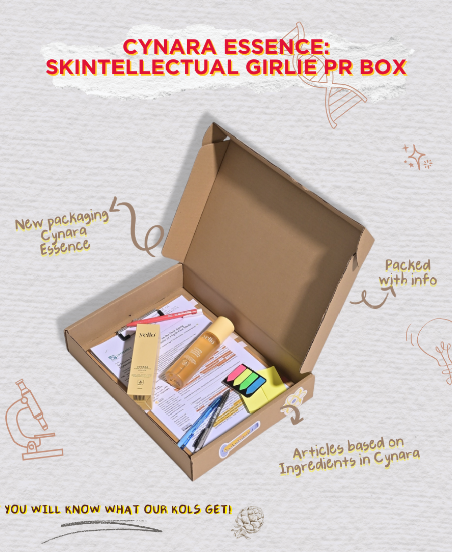 Cynara Essence - Skintellectual Girlie PR Box